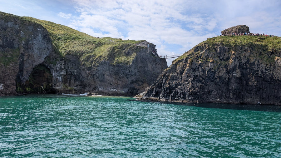 Carrick-a-Rede Rope Bridge, Cliffs, Caves & Waterfalls Tour with Kintra Boat Tours from Ballycastle, photo 1 of 30